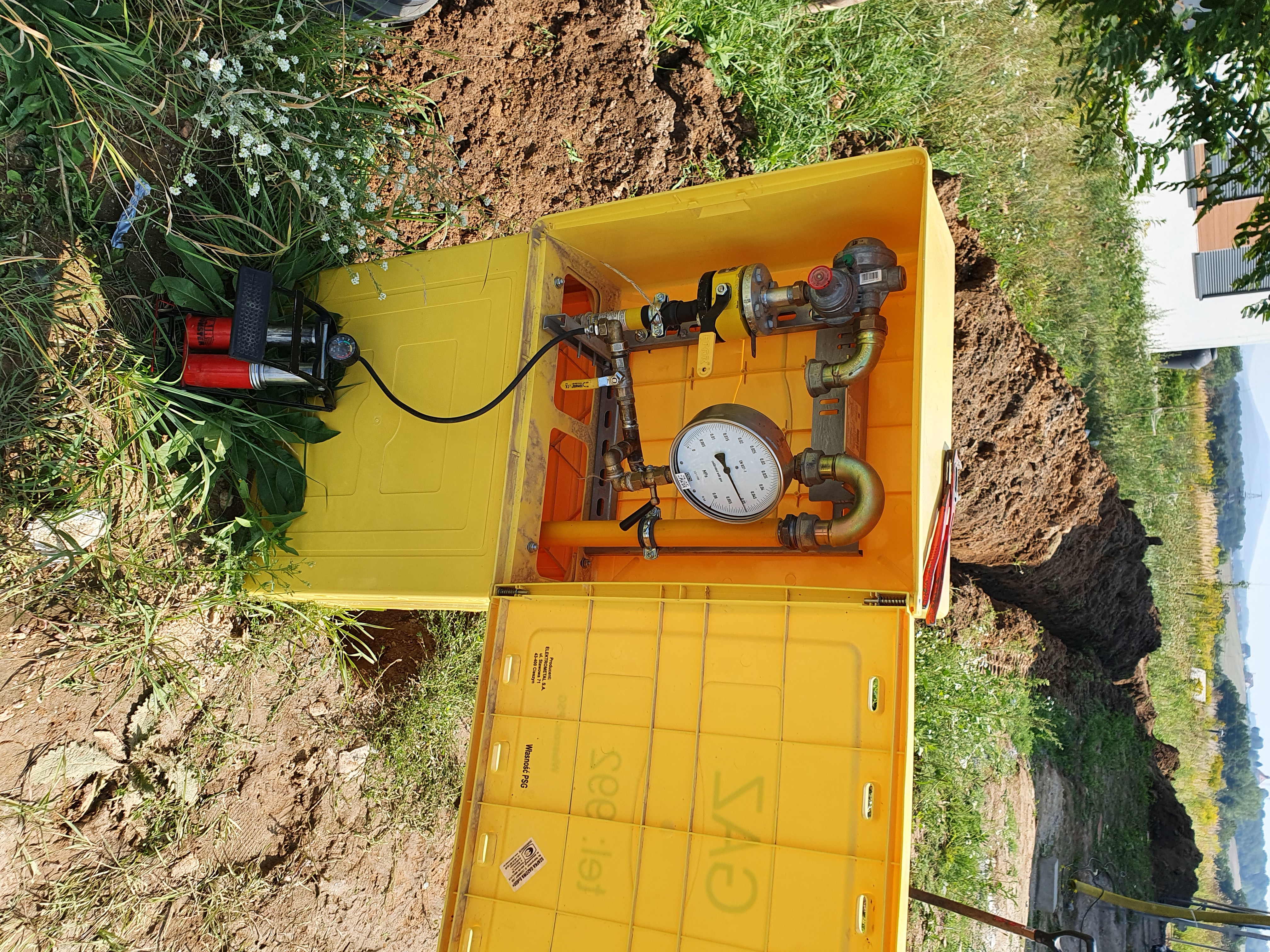 Instalacja gazowa doziemna 1
